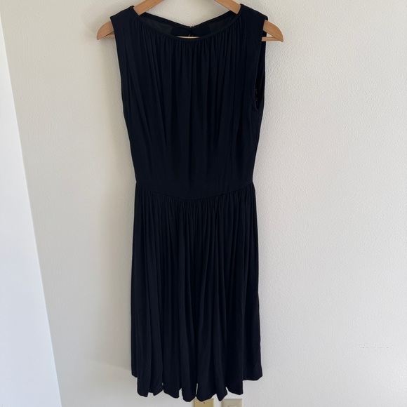 Vintage Minx Modes Black Dress 50s 60s - Picture 4 of 11
